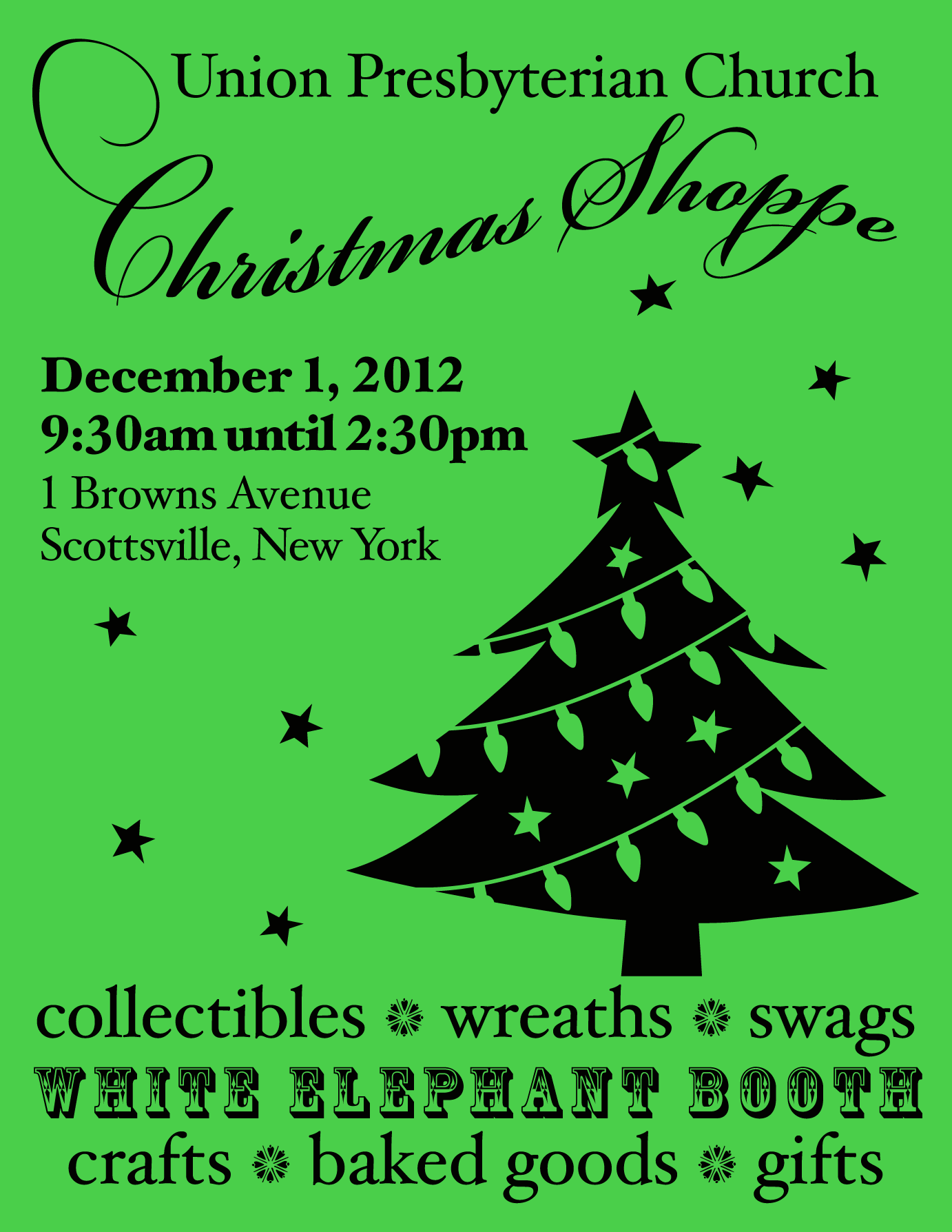 Union Presbyterian Church Christmas Shoppe