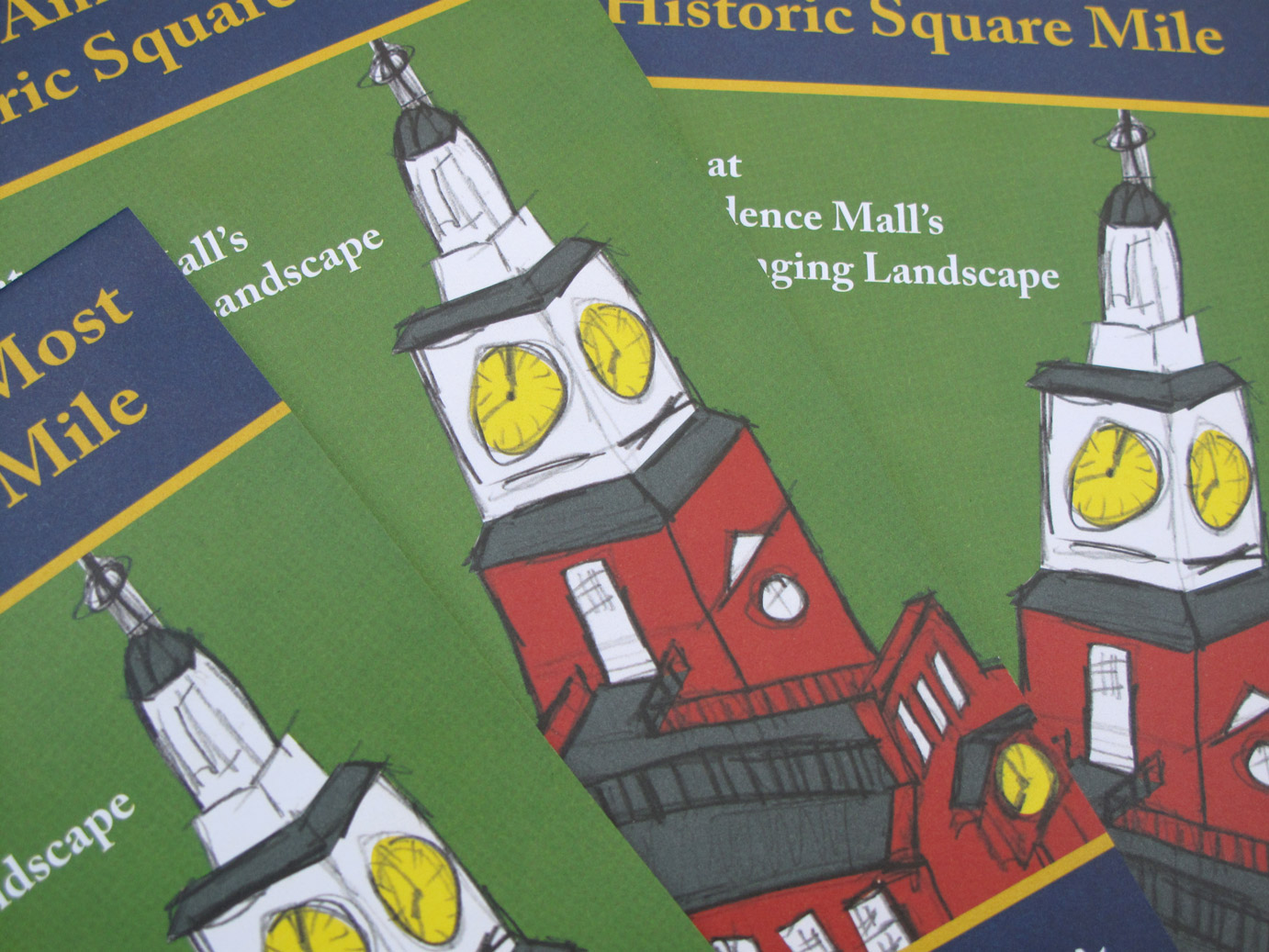 Detail of Independence Mall Map cover